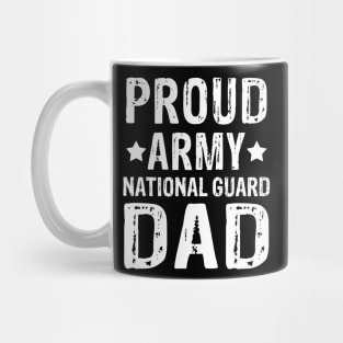 Proud Army National Guard Dad 4th of July Fathers Day Gift Mug